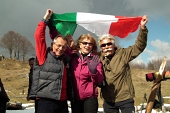 AL PIZZO GRANDE DEL SORNADELLO, salendo da Alino di S. Pellegrino Terme il 20 marzo 2011 - FOTOGALLERY